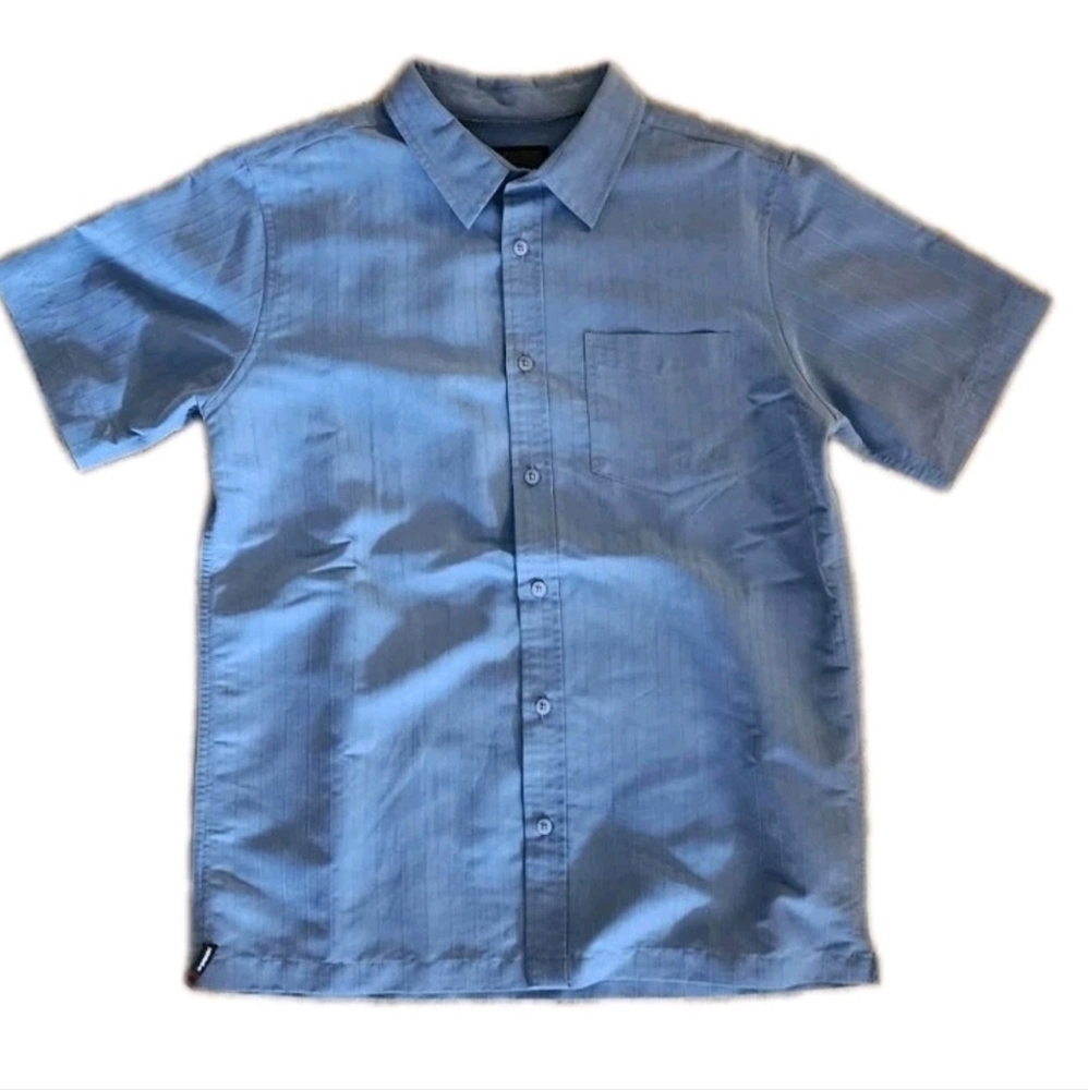 Tony Hawk Casual Blue Button Up Shirt Big Boys XL 18-20 New